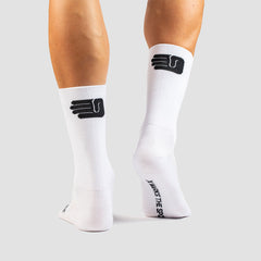 Burgh Sock Paper White