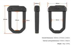 hiplok-key-d-lock-d1000-black