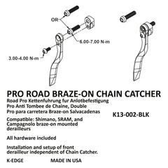 k-edge-chain-catcher-braze-on-road-pro-black