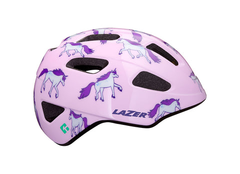 lazer-kids-helmet-nutz-kineticore-unicorns-pink