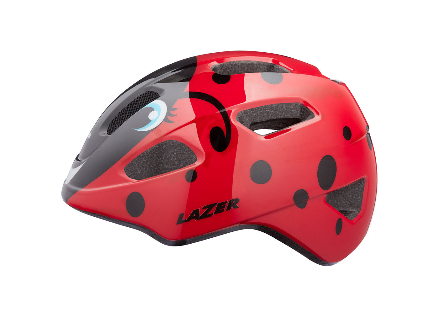 lazer-kids-helmet-pnut-kineticore-lady-bug-red