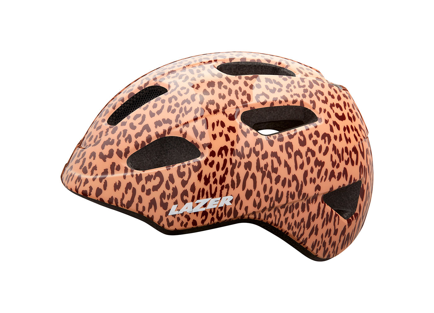 lazer-kids-helmet-pnut-kineticore-leopard-brown