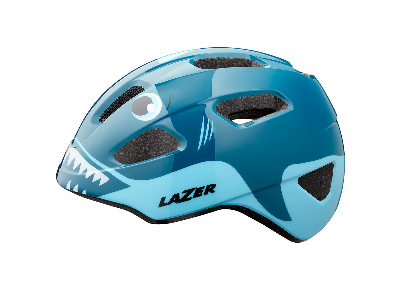 lazer-kids-helmet-pnut-kineticore-shark-blue