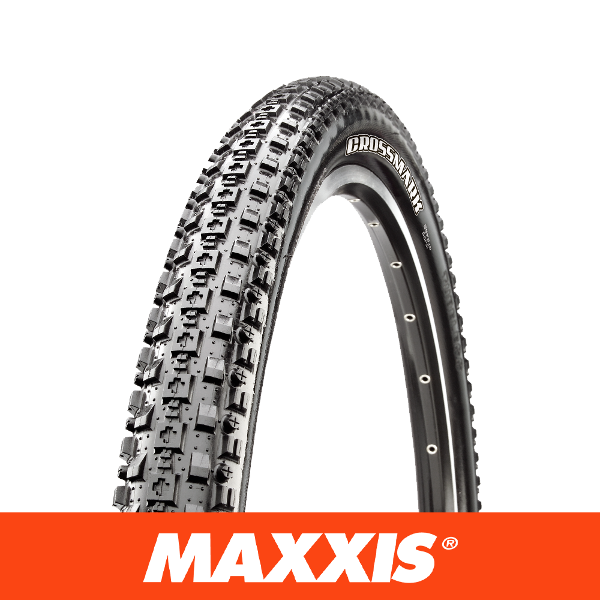 maxxis-wirebead-tyre-crossmark-26x2-10-60-tpi-single-compound-black