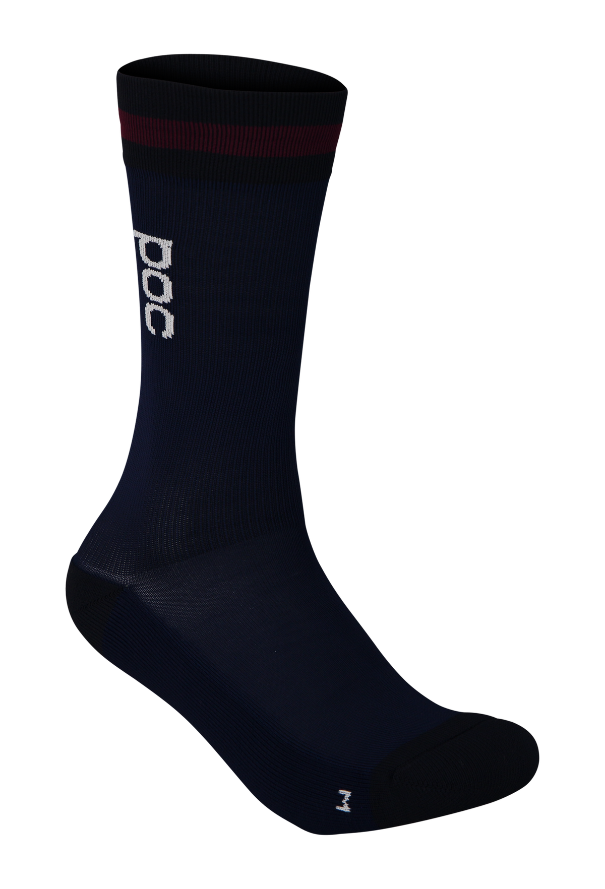 poc-socks-essential-mid-length-turmaline-multi-propylene-black