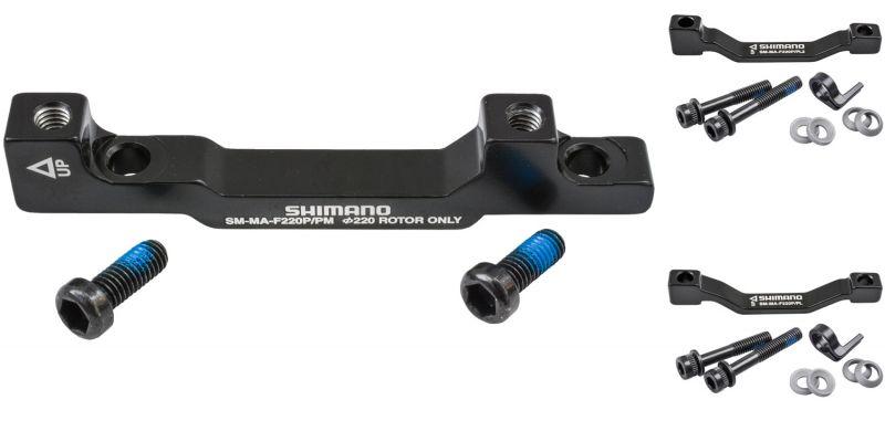 shimano-adapter-for-220mm-rotor-sm-ma-f220p-pm-sm-ma-f220p