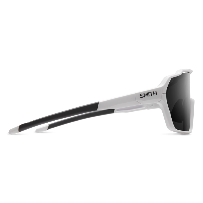 Smith Glasses Shift Mag Matte White with Chromapop Black Lens