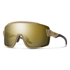 Smith Glasses Wildcat Matte Safari with Chromapop Black Gold Lens