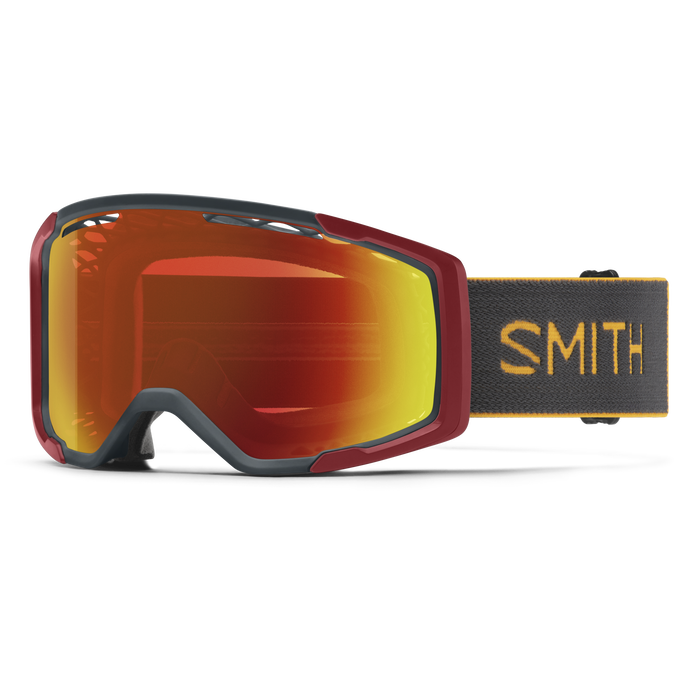 Smith Goggles Rhythm MTB Slate/Fools Gold with ChromaPop Everyday Red Mirror Lens