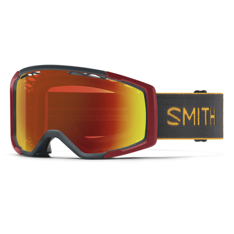 Smith Goggles Rhythm MTB Slate/Fools Gold w/ ChromaPop Everyday Red Mirror Lens