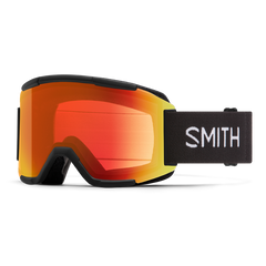 Smith Goggles Squad MTB Black with ChromaPop Everyday Red Mirror Lens