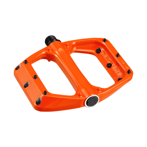 Spank Pedals Flat Spoon DC Orange