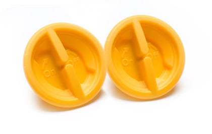 Speedplay Walkable Cleat Set Zero Aero Yellow - Covers