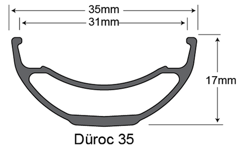 Sunringle Front Wheel Duroc 35 Expert 29 Inch 110x15 AM