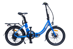 Tebco Folding Electric Bike Wanderer Blue